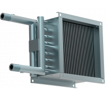 Нагреватель водяной двухрядный канальный SHUFT WHC 400x400-2