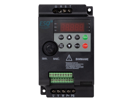 Преобразователь частоты SHUFT ESQ-230-4T-1.5K 1.5 кВт 380-480 В ESQ-230-4T-1.5K