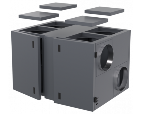 Приточно-вытяжная установка Shuft ZPVR-N 2000 UEL EC A