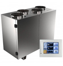 Приточно-вытяжная установка SHUFT UniMAX-P 2000 VER-EC с электронагревателем НС-1506530