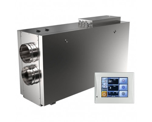 Приточно-вытяжная установка SHUFT UniMAX-P 2200 SW EC с водяным нагревателем НС-1067121